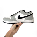 Tênis Nike Air Jordan Low Cinza/Branco