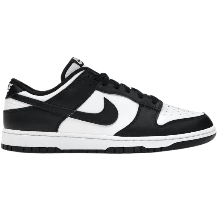 Tênis Nike Dunk Low Retro Black White Panda