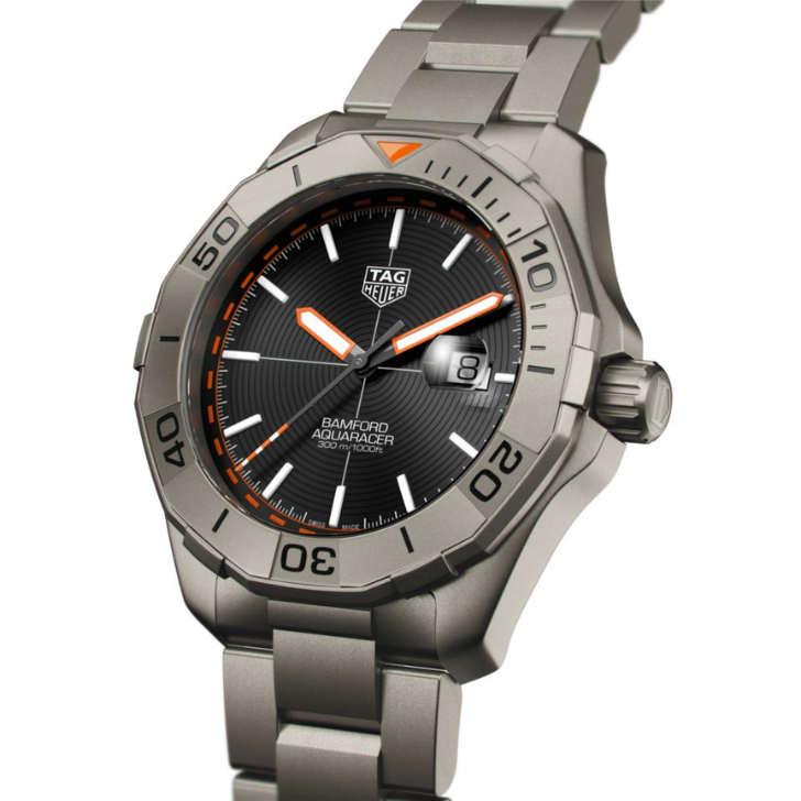 Relógio TAG Heuer Aquaracer Date x Bamford