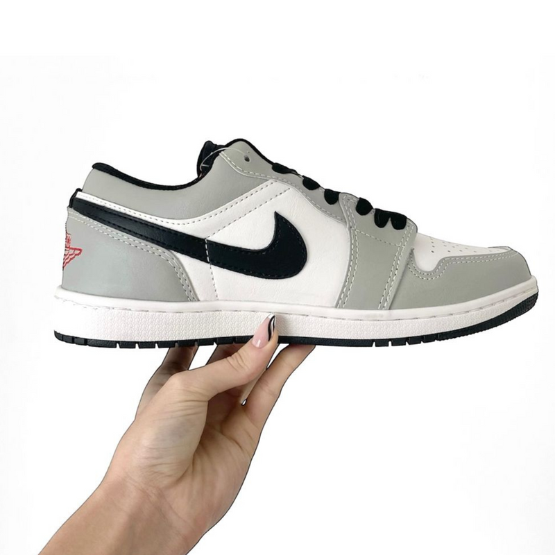 Tênis Nike Air Jordan Low Cinza/Branco