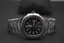 Patek Philippe Nautilus – Pulseira de Aço – Mostrador Preto