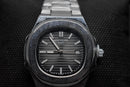 Patek Philippe Nautilus – Pulseira de Aço – Mostrador Preto