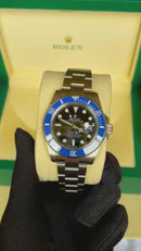 Relógio Rolex Submariner Pulseira de Aço Inoxidável Premium